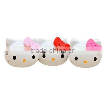 2015 best 4400mah hello kitty power bank 4400mah charger with CE, ROHS, FCC certificate li-polymer battery cell