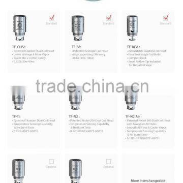 Wholesale Prices 0.15ohm Tfv4 coil Triple(T2) And Quadruple Coil ,0.15ohm TF-Q4 coil , Smok TFV4 T3 coil with fast shipping
