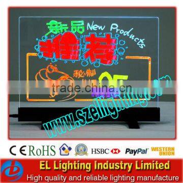 2013 Flashing design LED writing board