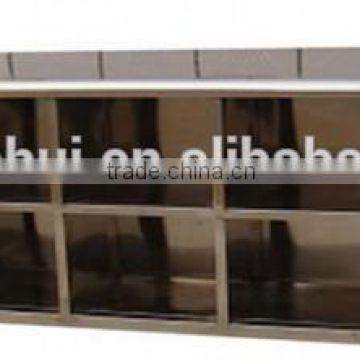 Long life span stainless steel shoe rack luxury shoe cabinet (Jiugu Brand)