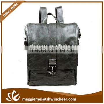 New design leather backpacks with low prices
