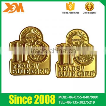 Die Casting Copper Engraved Personalized Custom Pin Badge