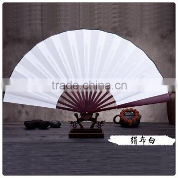 Customized design bamboo hand fan 25CM ,blank fan