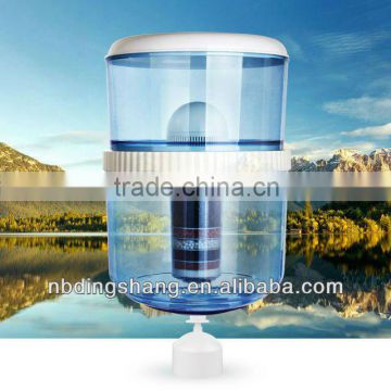 ZeroWater Filtration Water Cooler Bottle with Electronic Tester, Filters Included