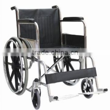 Rehabilitation Therapy Supplies 2016 NEW steel manual wheelchair FOR HOSPITAL SALE