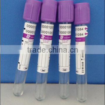 EDTAK2 Vacuum Blood Collection Tube With Purple Top