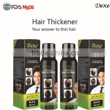 Alibaba hot hair loss product Dexe Hair Growth Spray and Thick full dark hair have never been so easy / Lowest price 2016