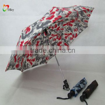 Rain Mini Triple-Fold Print Umbrella