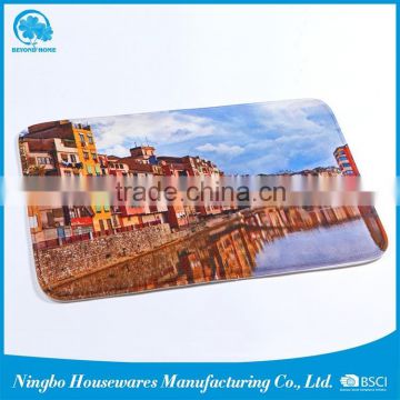 china supplier pvc memory foam floor memory bath mat