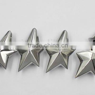Silver metal star shape mini usb flash drive