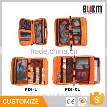 BUBM high quality waterproof cable organizer bags digital receiving bag for electronic gadgets device
