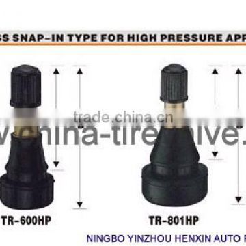 TR600 High pressure snap-in valves