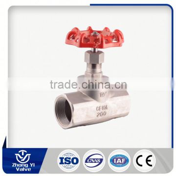 Professional manufacturer cf8m stainless globe valve from factory