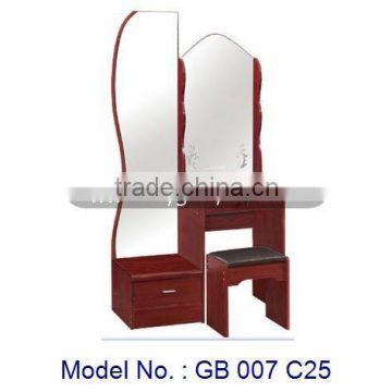 Modern Mirrored MDF Make Up Table Bedroom Furniture, dressing table designs, modern dressing table with mirrors, dressing table