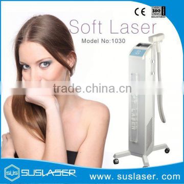 Vertical Q-Switched YAG Laser equipment for Tattoo Removal black head and clean skin