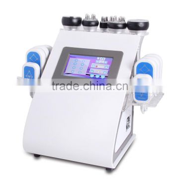 5in1 40k Fat Cavitation Ultrasonic Slimming Rf Vacuum Sixpolar Rf Tripolar Slim beauty equipment