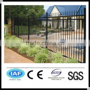 Wholesale alibaba China CE&ISO9001 powder coated steel fence(pro manufacturer)