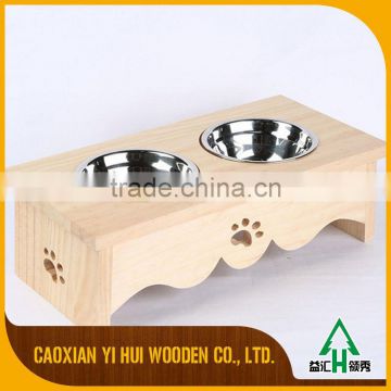 Double Dog Bowls For Large Dogs With Stand