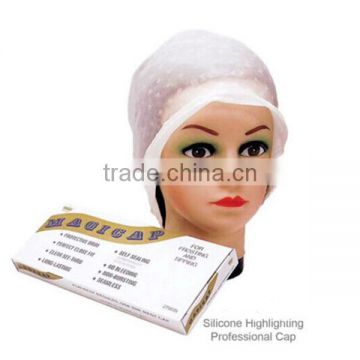 Professional Silicone Tipping Cap / Silicone Highlighting Cap
