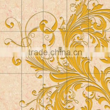 BISINI Golden Pattern Ceramic Tile, 600*600mm; 800*800mm