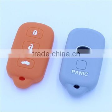 For TOYOTA 4Runner Sequoia Matrix Remote Keys jackets with panic buttons silicone key bags