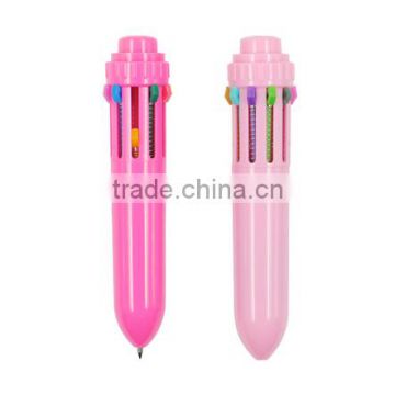 10 color /multi-colour ball point pen