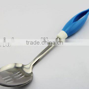 Top sales 2014 new design stainless steel kitchenware Slotted Spoon