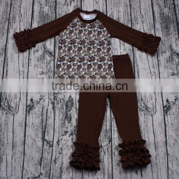 Yawoo cheap wholesale cotton raglan outfits kids export clothing high quality children clothing