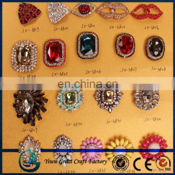Wholesale Cheap pearl and decorative crystal rhinestone button