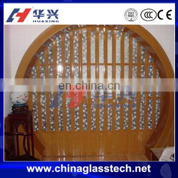 CE, CCC&ISO9001 Impact Resistance Eco-friendly Oval Glass Entry Door