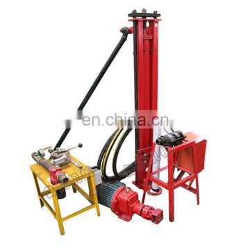 horizontal direction Pneumatic DTH drilling rig for rock drilling