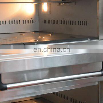 Industrial Bakery Machine Cake Bread Pizza Baking 3 Deck Gas Oven Prices