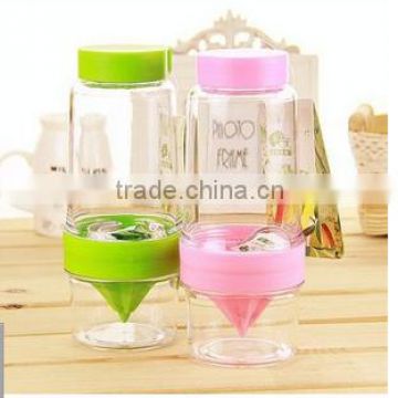 China supplier Colorfull fashion Magic juice cup Fruit tea cup wholesale