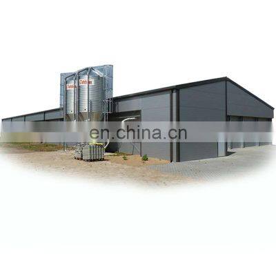 Complete Design Steel Structure Shed Hen Cattle Sheep Farm House For Sale