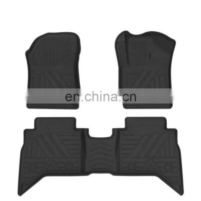 HFTM Factory Fearless of Mud and Snow TPE Car Winter Floor Mat for GWM POER 2019 2020 2021 2022 Heavy Duty Trunk Foot Mat