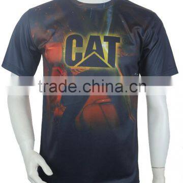 Men's sublimation sports t-shirt