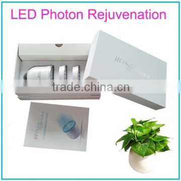 4 Colors Handheld LED Photon Skin Rejuvenation Beauty Machine for Skin Care