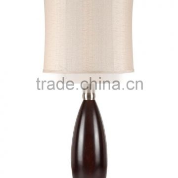Modern plastic hotel table lamp with simple style