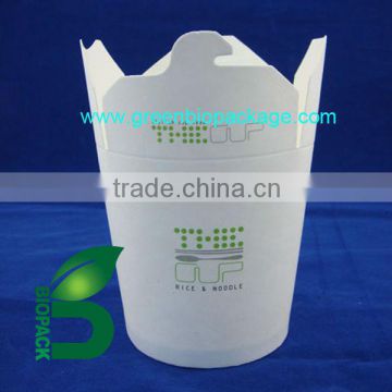 Delivery pla coating paper food box