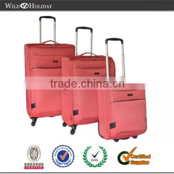 new hot sale fashion easy carry trolley luggage set