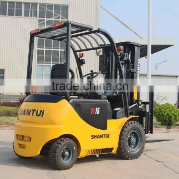 Shantui famous brand new electric forklift with sideshift