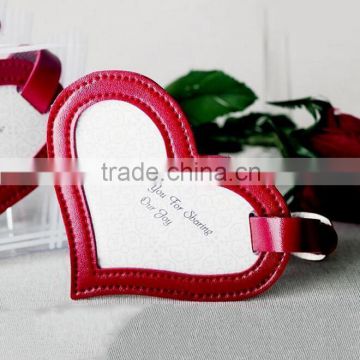 High quality heart shaped luggage tags