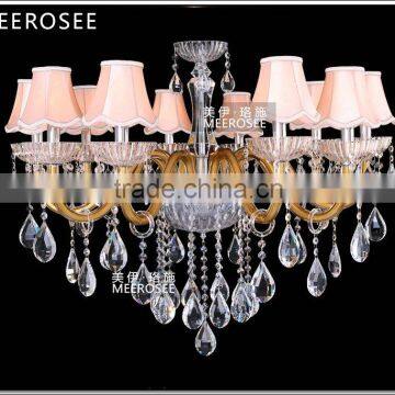 New Style Glass Crystal Chandelier Price Modern Pendant Light Shades Online Lighting Fixture MD3260