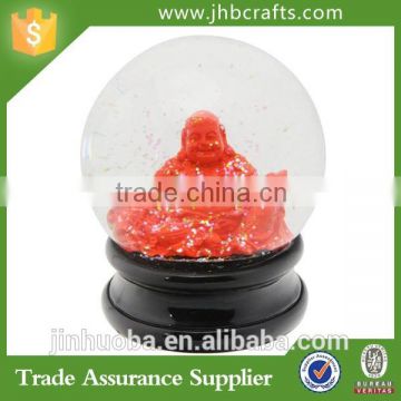 Happy Buddha Custom Resin Snow Globe