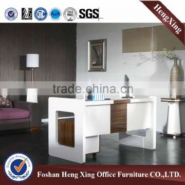 White Color MDF office desk in office furniture,computer table in office desk (HX-5N001)