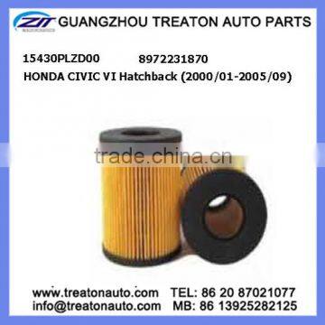 OIL FILTER 15430PLZD00 8-97223187-0 FOR HONDA CIVIC VI HATCHBACK 00-05