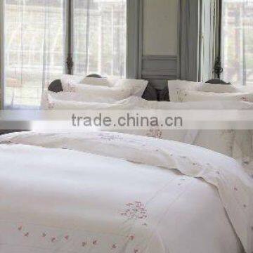 hand embroidery bedding set ,embroidery duvet cover,embroidery bed sheet ,bed linen