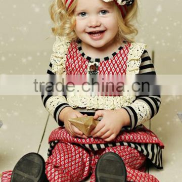 high quality baby girl fall winter wearing children's boutique clothing