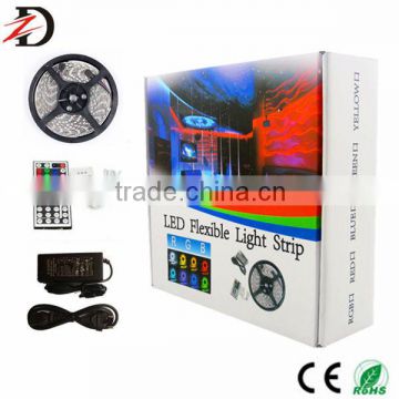 RGB LED Strip Kit, 5M 5050 or 3528 SMD RGB Flex LED Light Strip with 44 Key Controller and 12V 5A Driver