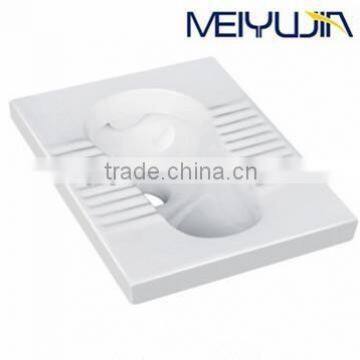 Hot sale porcelain sanitary ware squatting pan wc